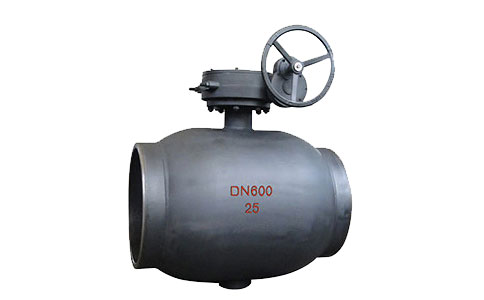 渦輪式全焊接球閥