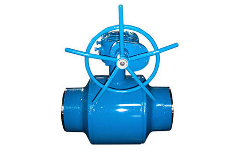 齒輪傳動(dòng)全焊接球閥